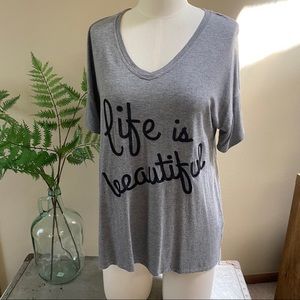 Embroidered cupio short sleeve T-shirt